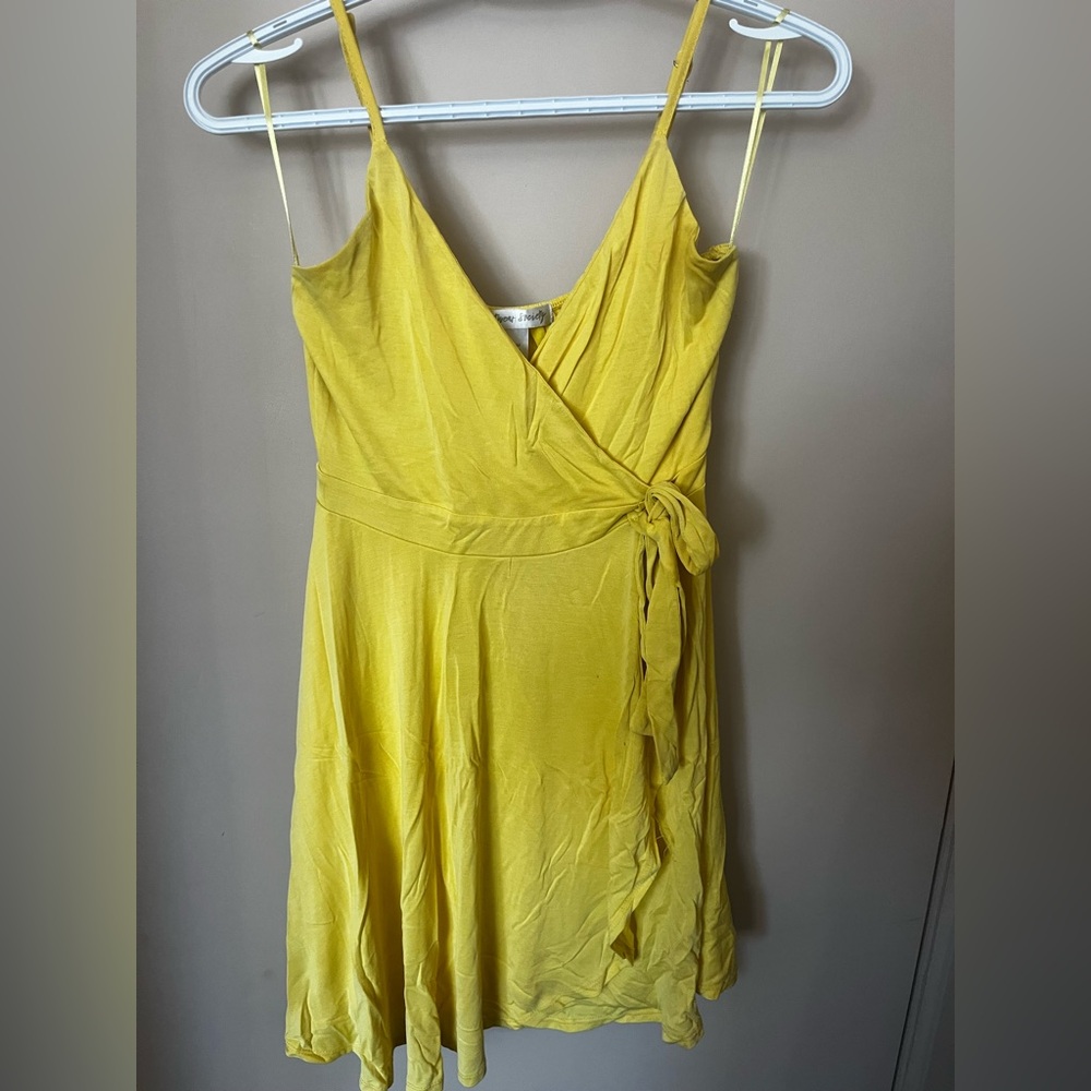 Yellow dress